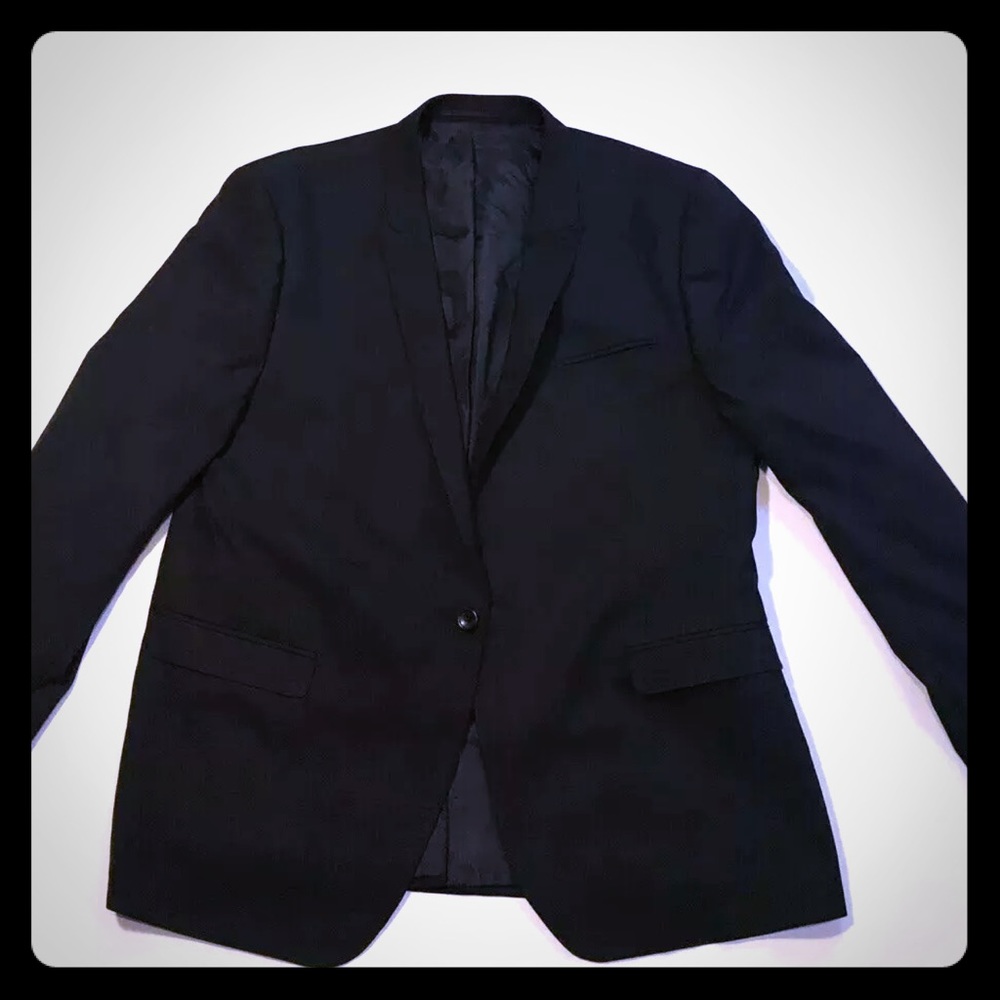 ASOS Long Skinny Suit Tuxedo Jacket 48 Tall Suit